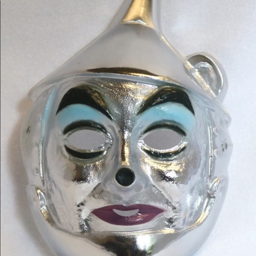 Vintage Wizard of Oz The Tin Man Halloween Mask Movie Hollywood Y095
